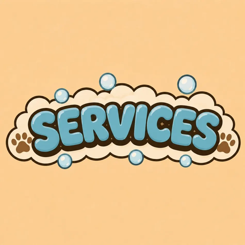 The Grooming Club services graphic